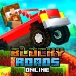 Игра Блочная Дорога